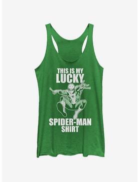 Plus Size Marvel Spider-Man Lucky Spider Womens Tank Top, , hi-res