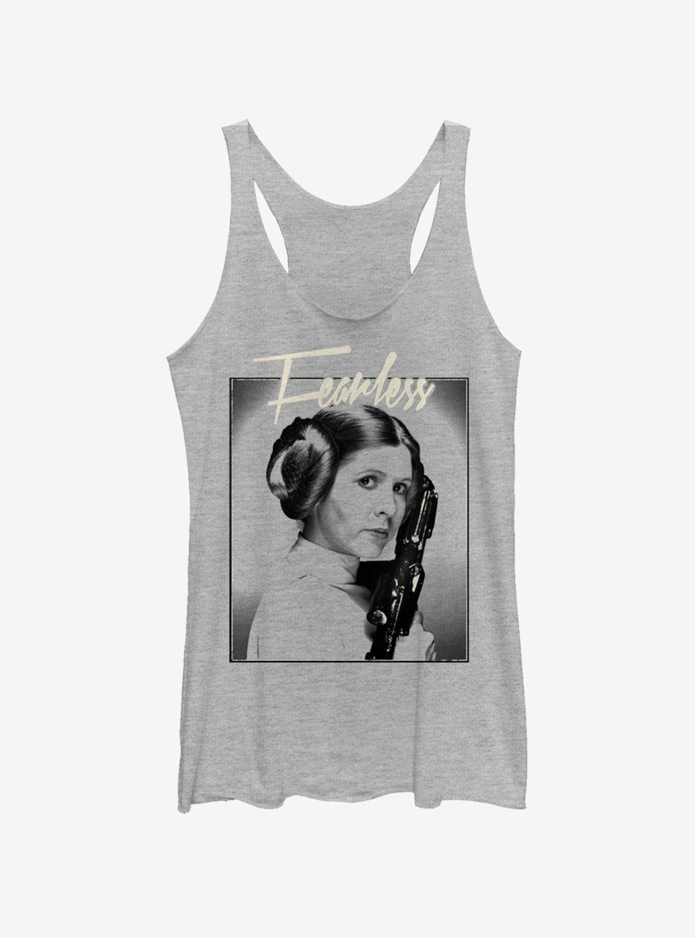 Star Wars Fearless Womens Tank Top, GRAY HTR, hi-res