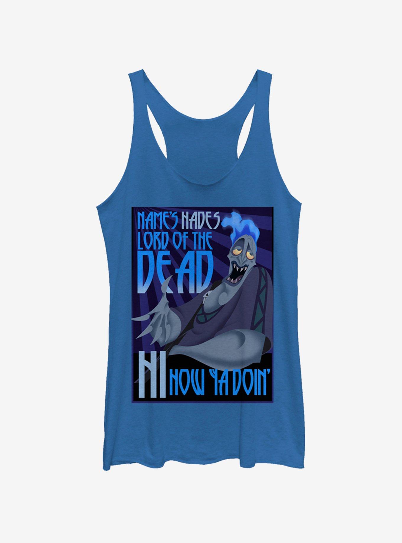 Disney Villains Names Hades Womens Tank Top, , hi-res