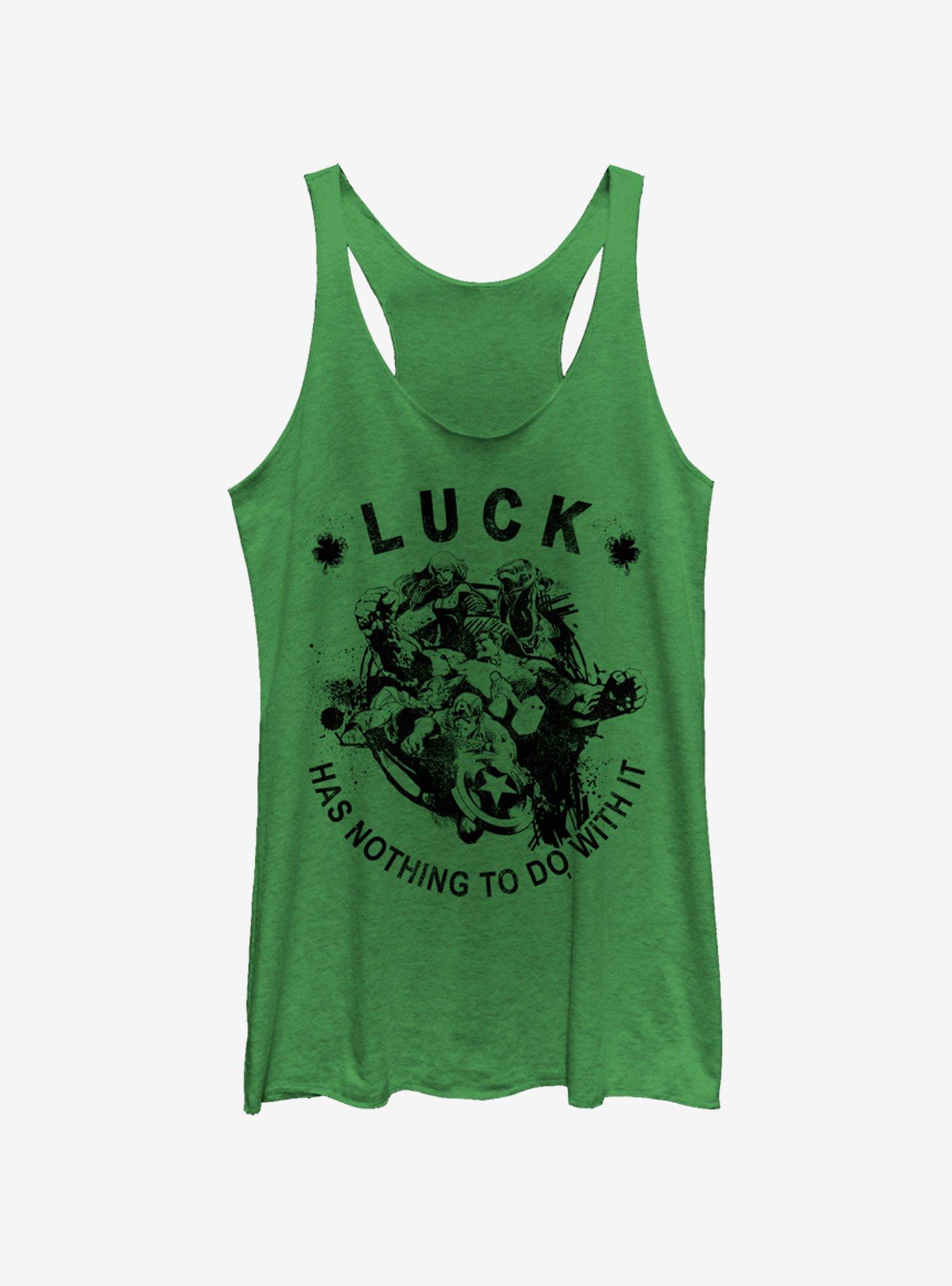 Marvel Avengers No Luck Just Skill Womens Tank Top, , hi-res