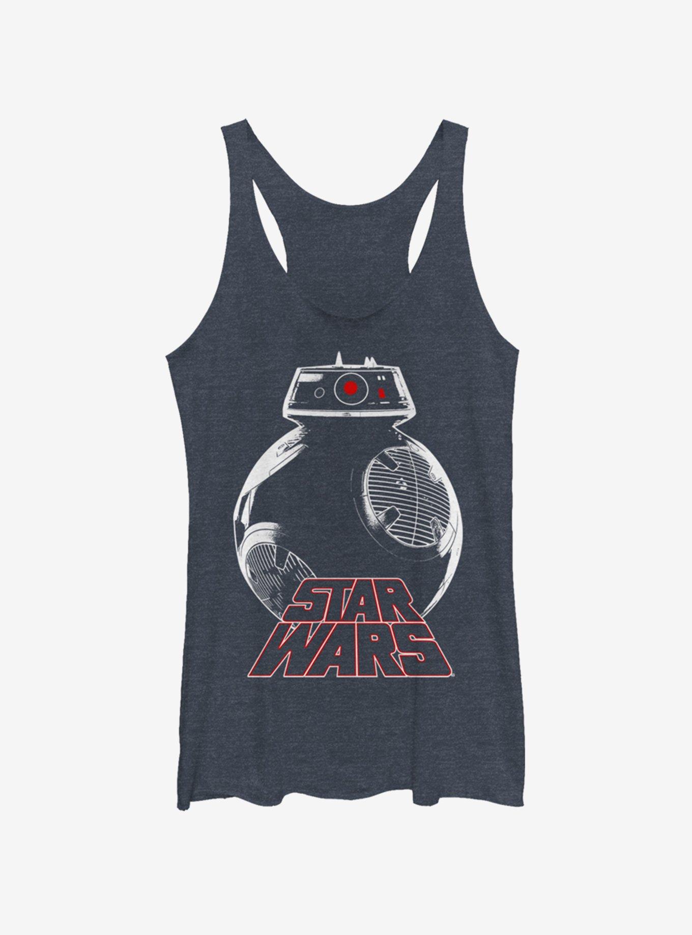 Star Wars The Last Jedi Silver Bot Womens Tank Top, , hi-res
