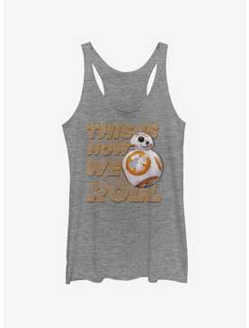 Star Wars The Force Awakens This Is How We Roll Front Womens Tank Top, , hi-res