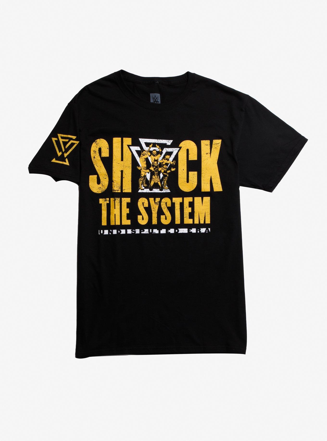 WWE Undisputed Era Shock The System T-Shirt | Hot Topic