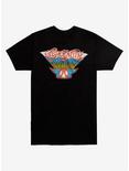 Aerosmith Wings Logo T-Shirt, BLACK, hi-res