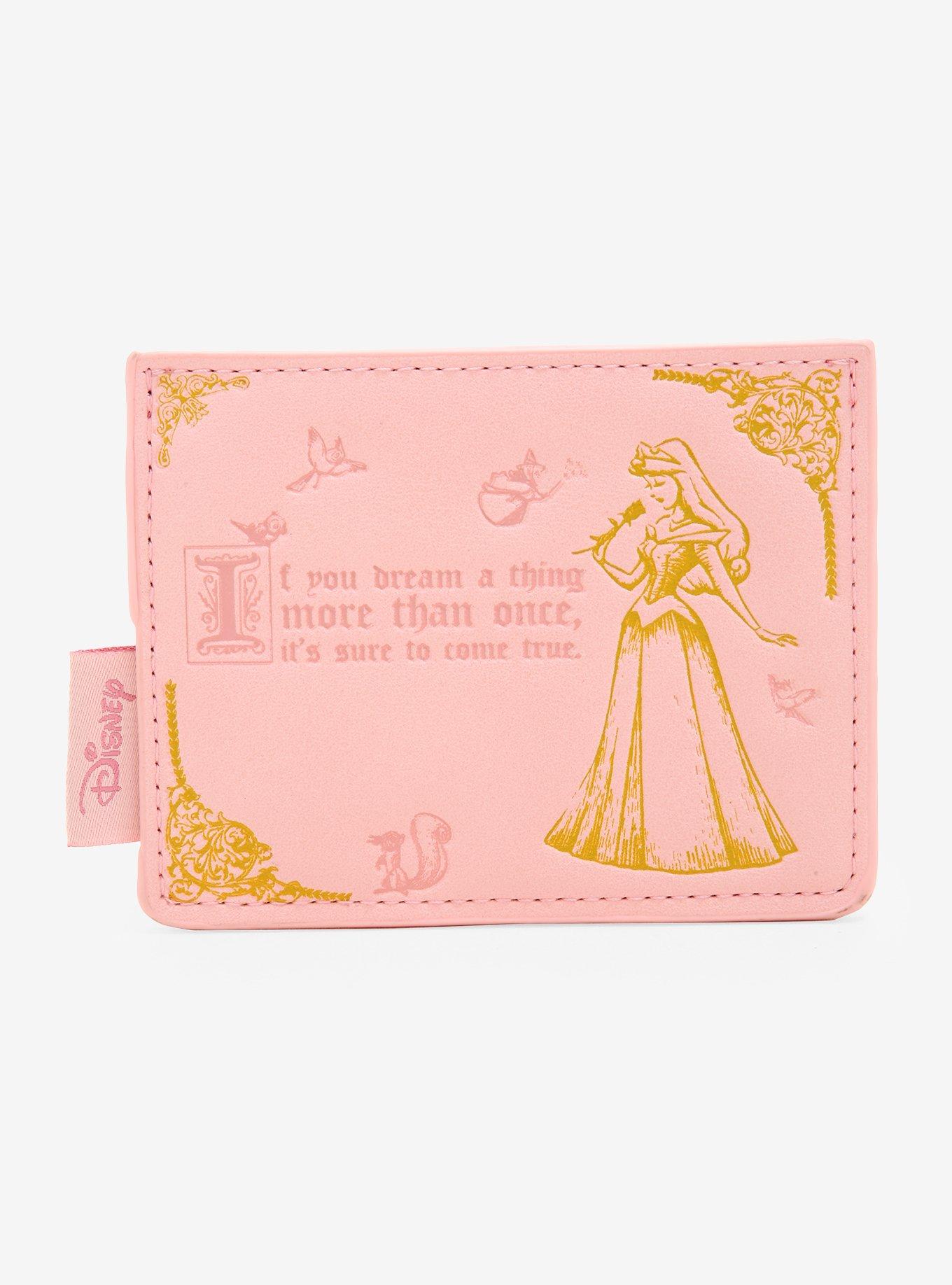 Loungefly Disney Sleeping Beauty Floral Cardholder - BoxLunch Exclusive