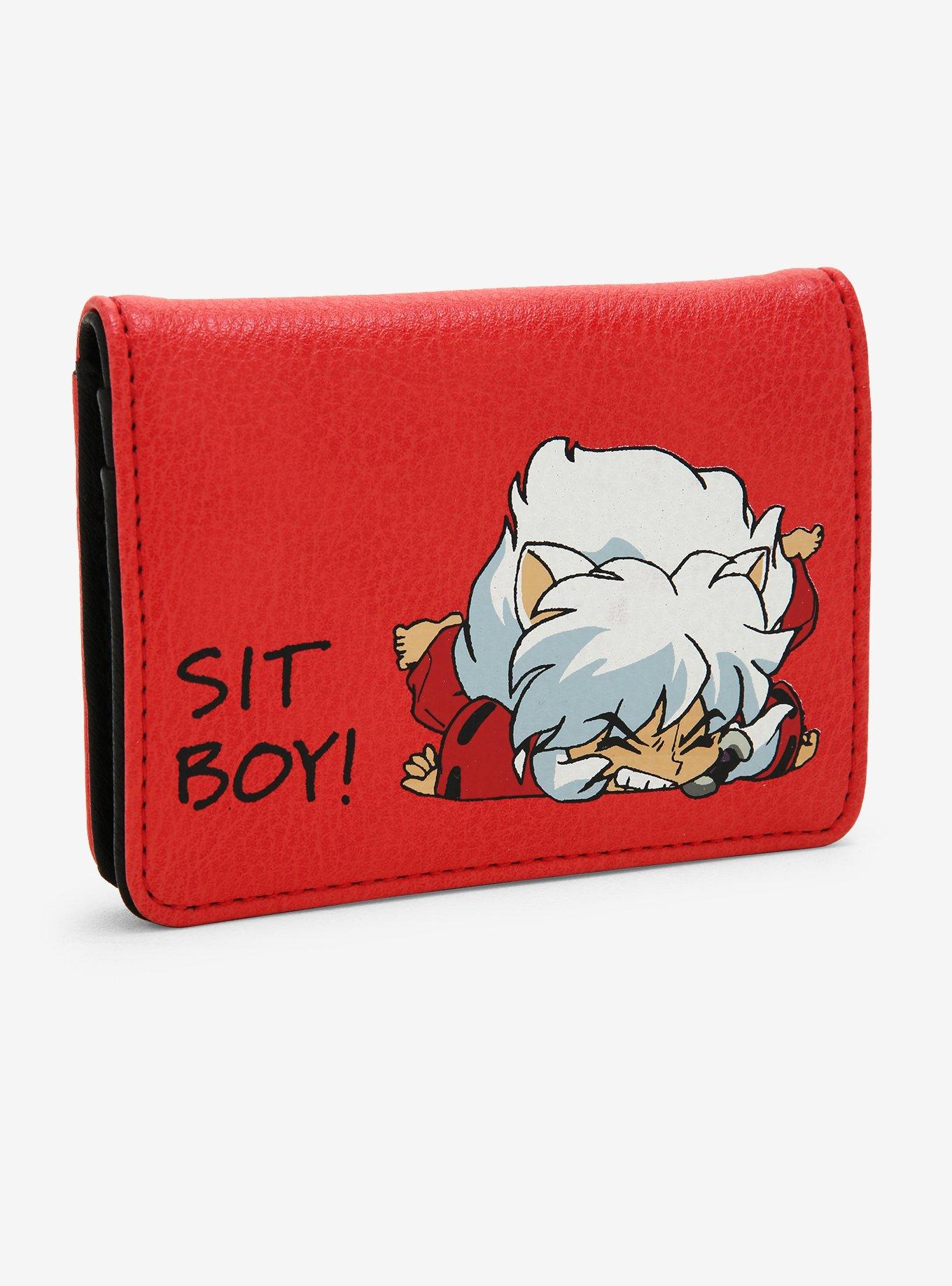 Inuyasha Sit Boy! Cardholder - BoxLunch Exclusive | BoxLunch display picture 3