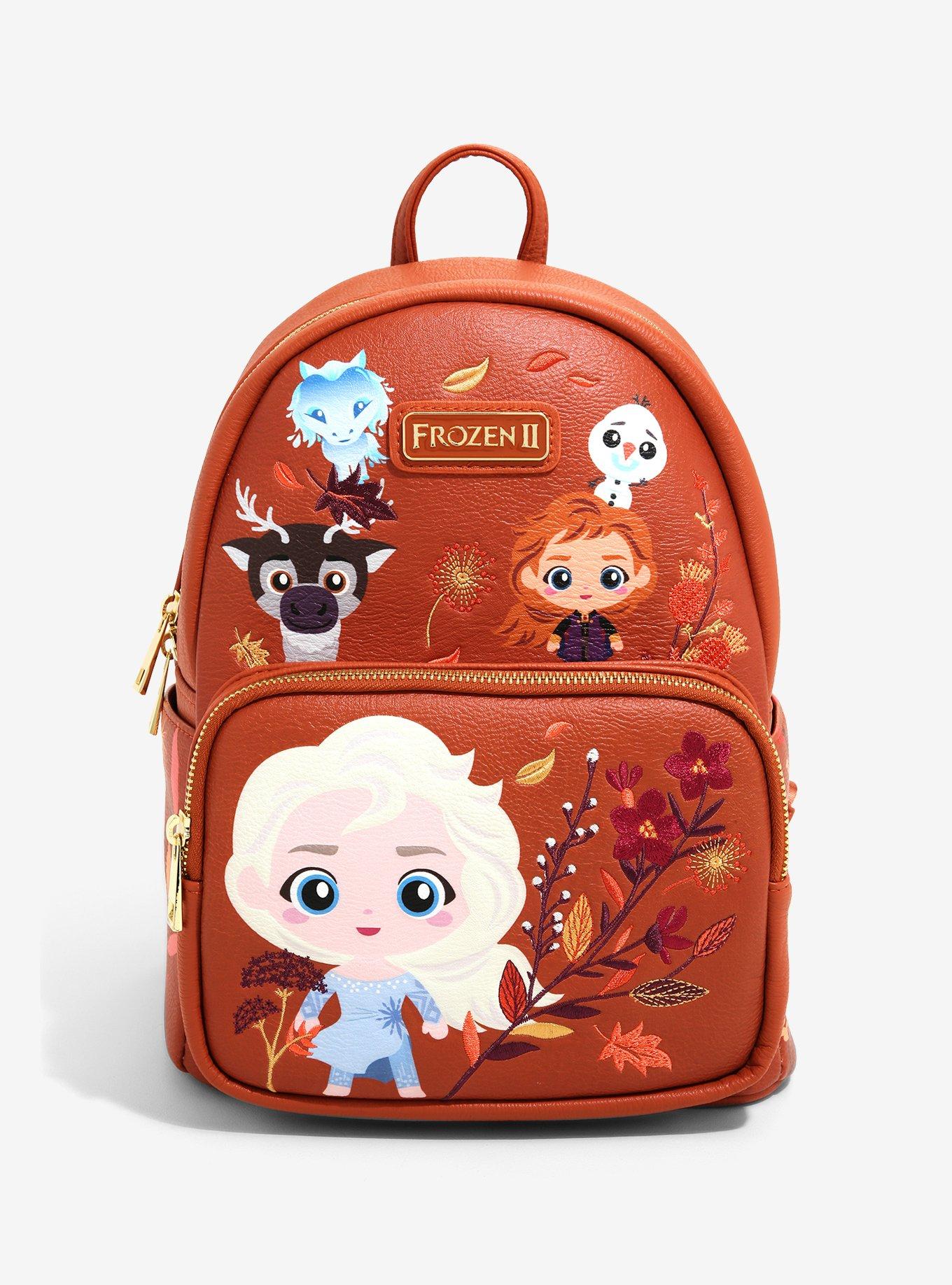 Frozen Backpack Lunch Box, Frozen Characters Lunch Bag