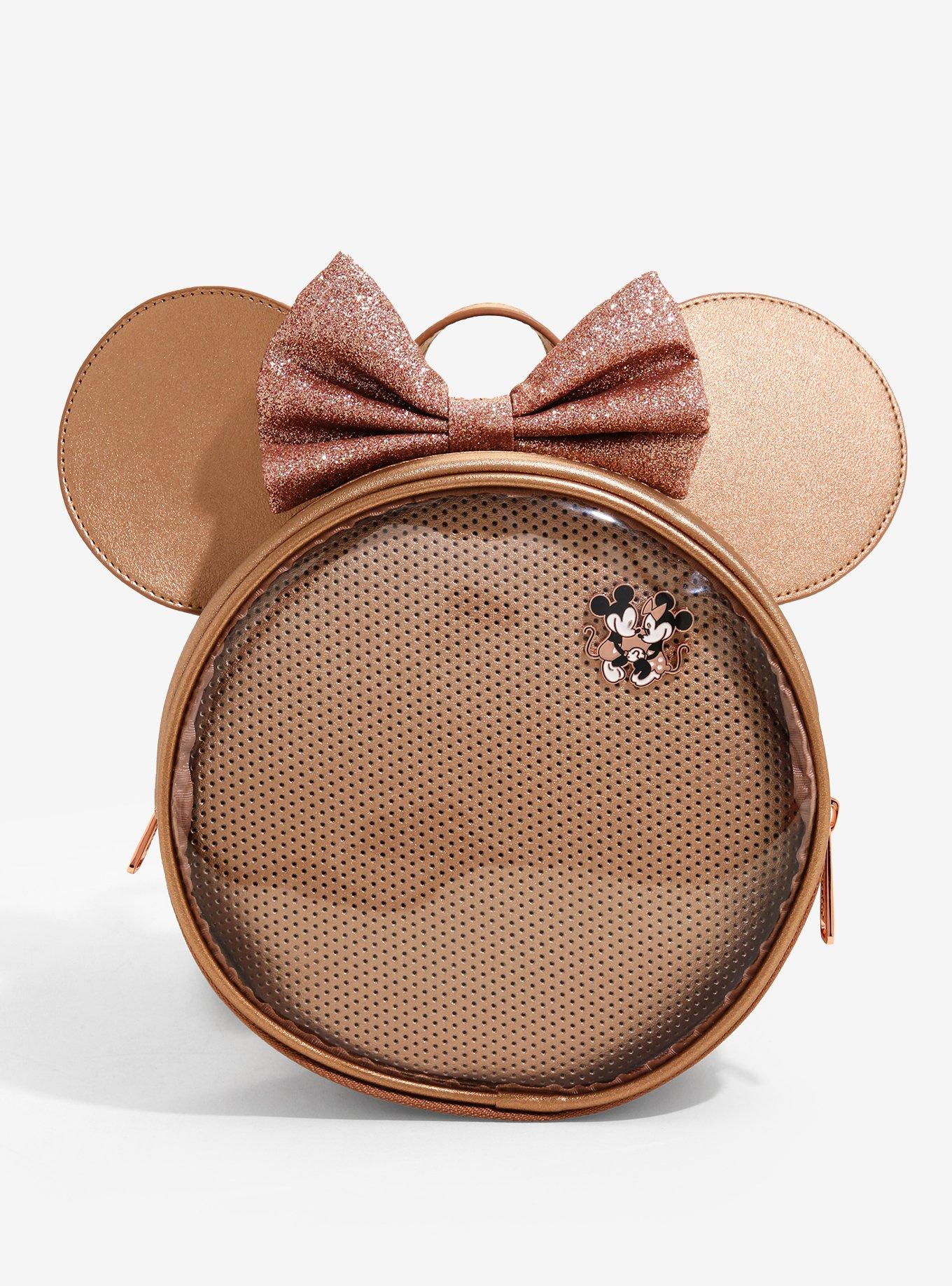 Disney minnie clearance rose gold backpack