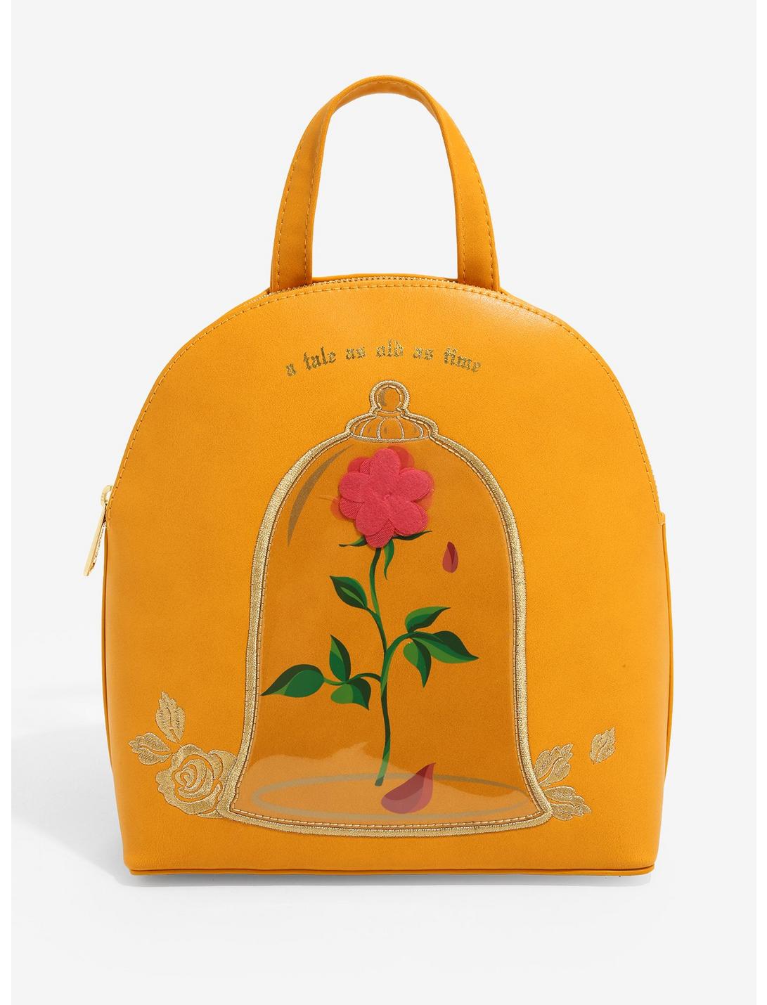 Loungefly Disney Beauty and the Beast Rose Mini Backpack - BoxLunch Exclusive, , hi-res