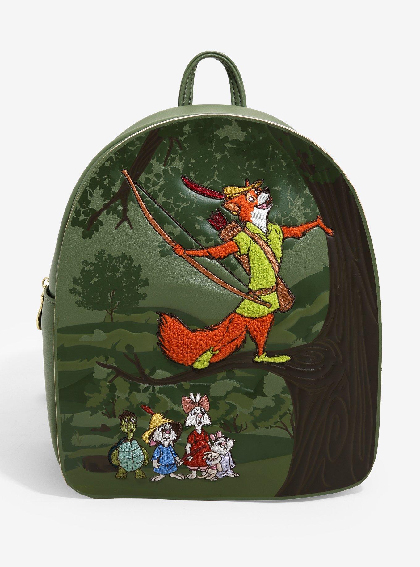 Disney Loungefly Robin Hood Prince John Cosplay Mini Backpack - Exclusive