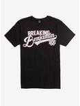 Breaking Benjamin College Logo T-Shirt, BLACK, hi-res