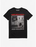 Nine Inch Nails Add Violence T-Shirt, BLACK, hi-res