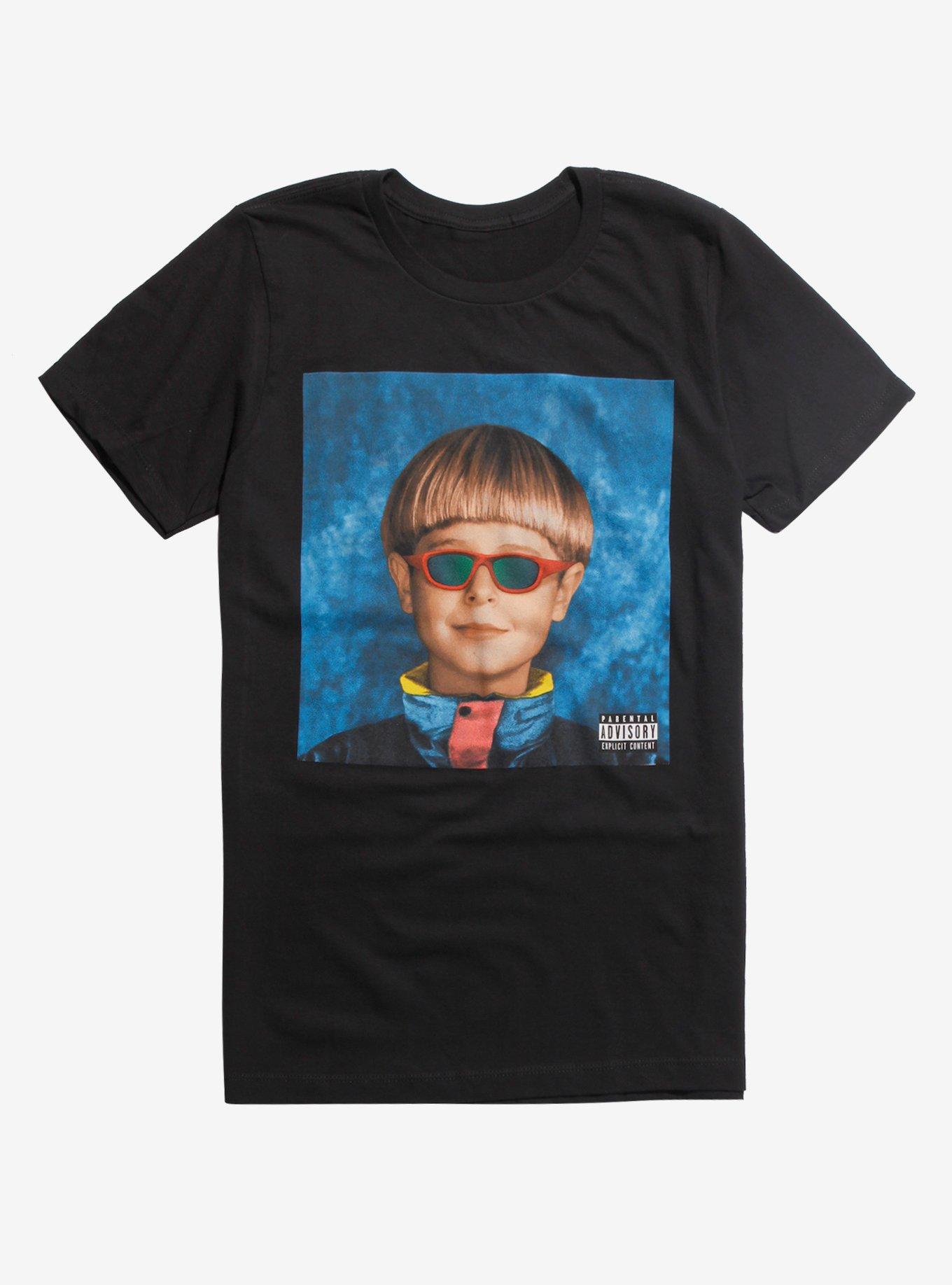 Oliver Tree Alien Boy Album Cover T-Shirt, BLACK, hi-res