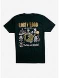 Disney Robin Hood & His Merry Men Band T-Shirt - BoxLunch Exclusive, GREEN, hi-res