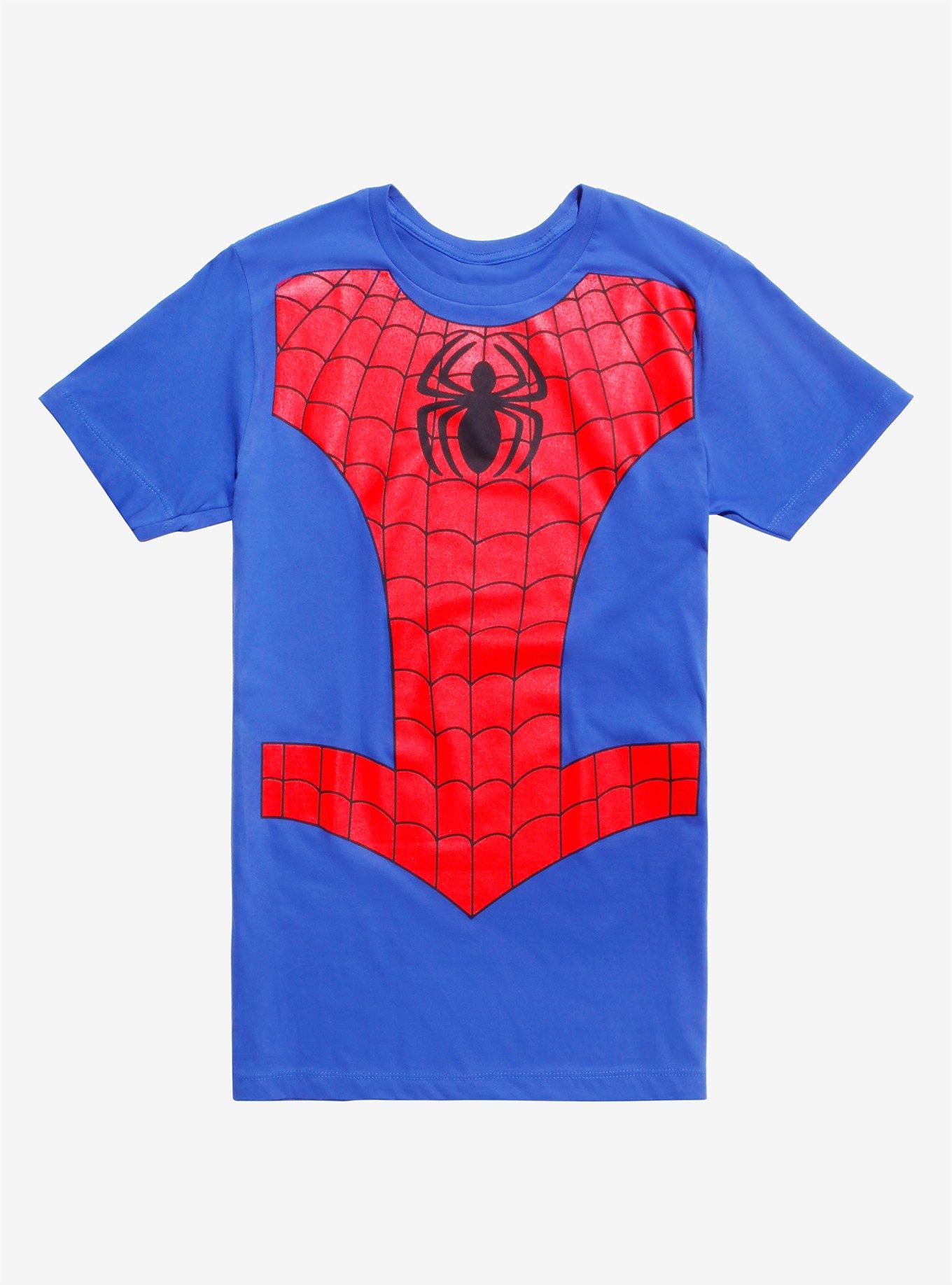 Marvel Spider-Man Classic Costume T-Shirt, RED, hi-res