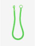 Lime Green 24 Inch Wallet Chain, , hi-res