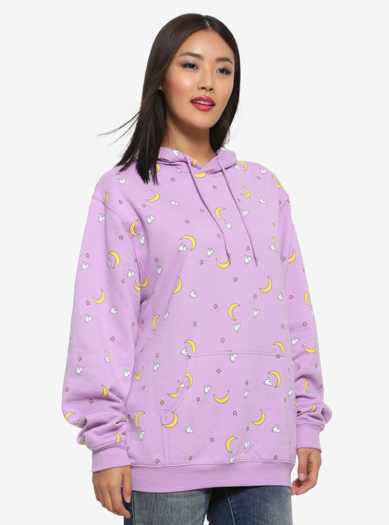 Sleepy sailor store moon hoodie