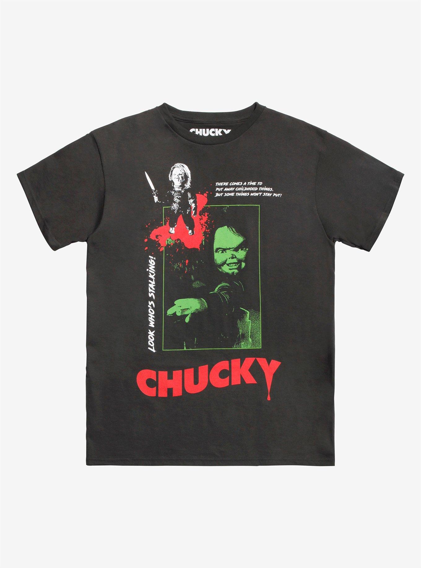 Child's Play Chucky Film Poster T-Shirt, MULTI, hi-res