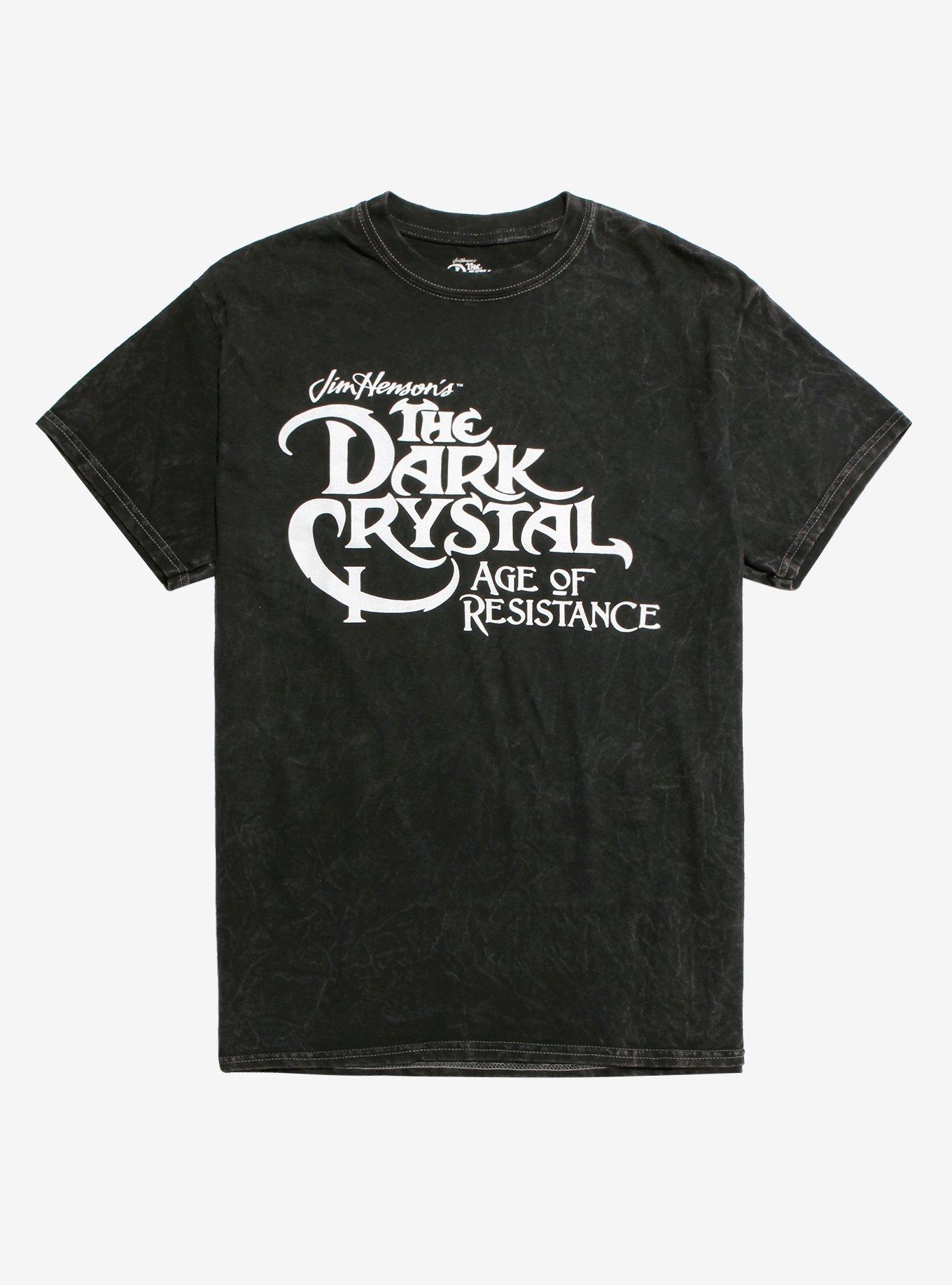 The Dark Crystal: Age Of Resistance Washed Logo T-Shirt, WHITE, hi-res