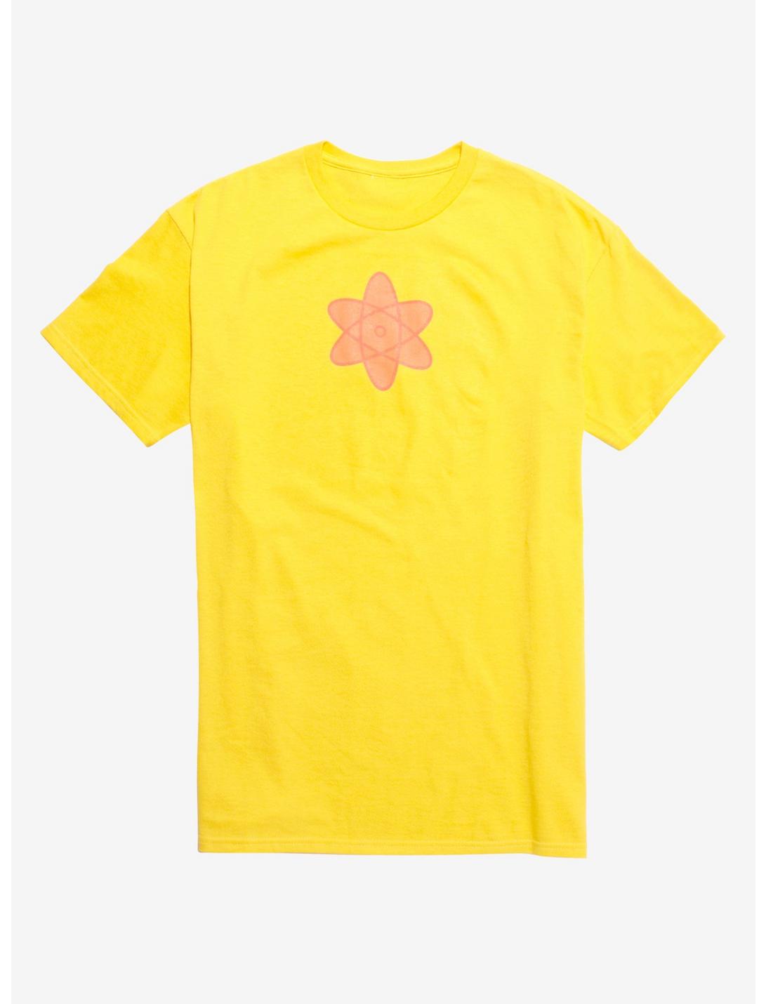 Disney A Goofy Movie Powerline Yellow Logo T-Shirt, YELLOW, hi-res