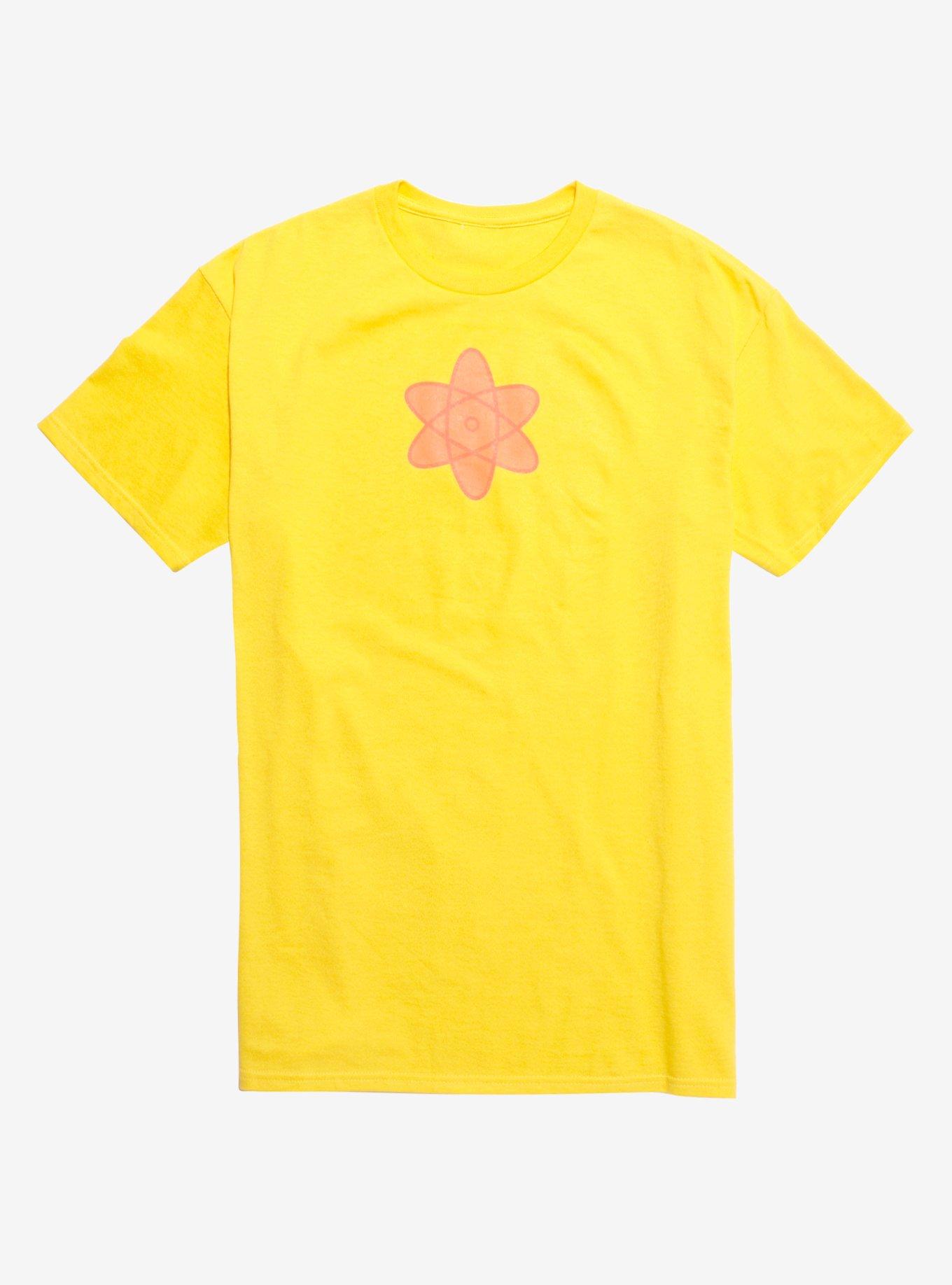 Disney A Goofy Movie Powerline Yellow Logo T-Shirt, YELLOW, hi-res