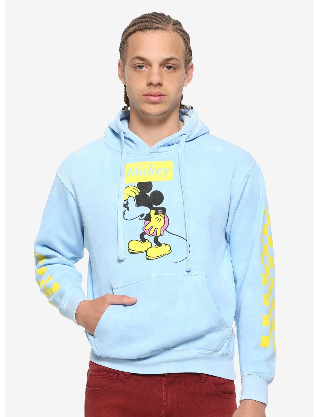 Disney Mickey Mouse Check-Sleeve Hoodie, MULTI, hi-res