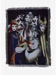 Disney Villains Group Tapestry Throw Blanket, , hi-res