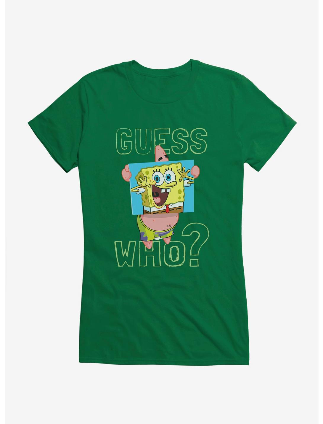 SpongeBob SquarePants Guess Who Patrick Girls T-Shirt, , hi-res