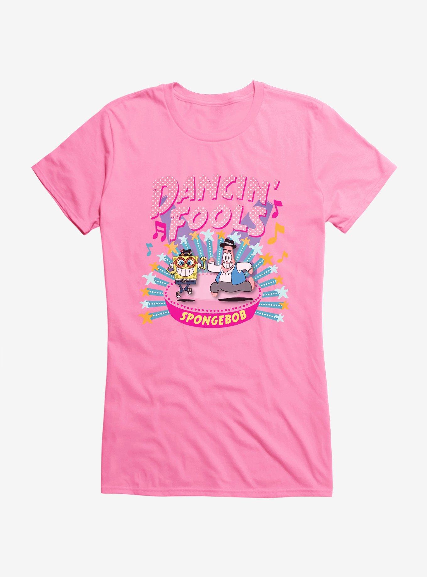 SpongeBob SquarePants Dancin' Fools SpongeBob Patrick Girls T-Shirt ...