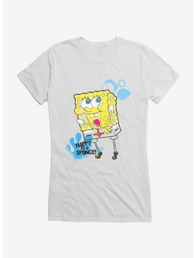 SpongeBob SquarePants Happy As A Sponge Girls T-Shirt, , hi-res