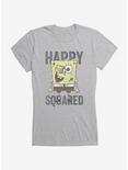 SpongeBob SquarePants Happy Squared Sponge Girls T-Shirt, , hi-res