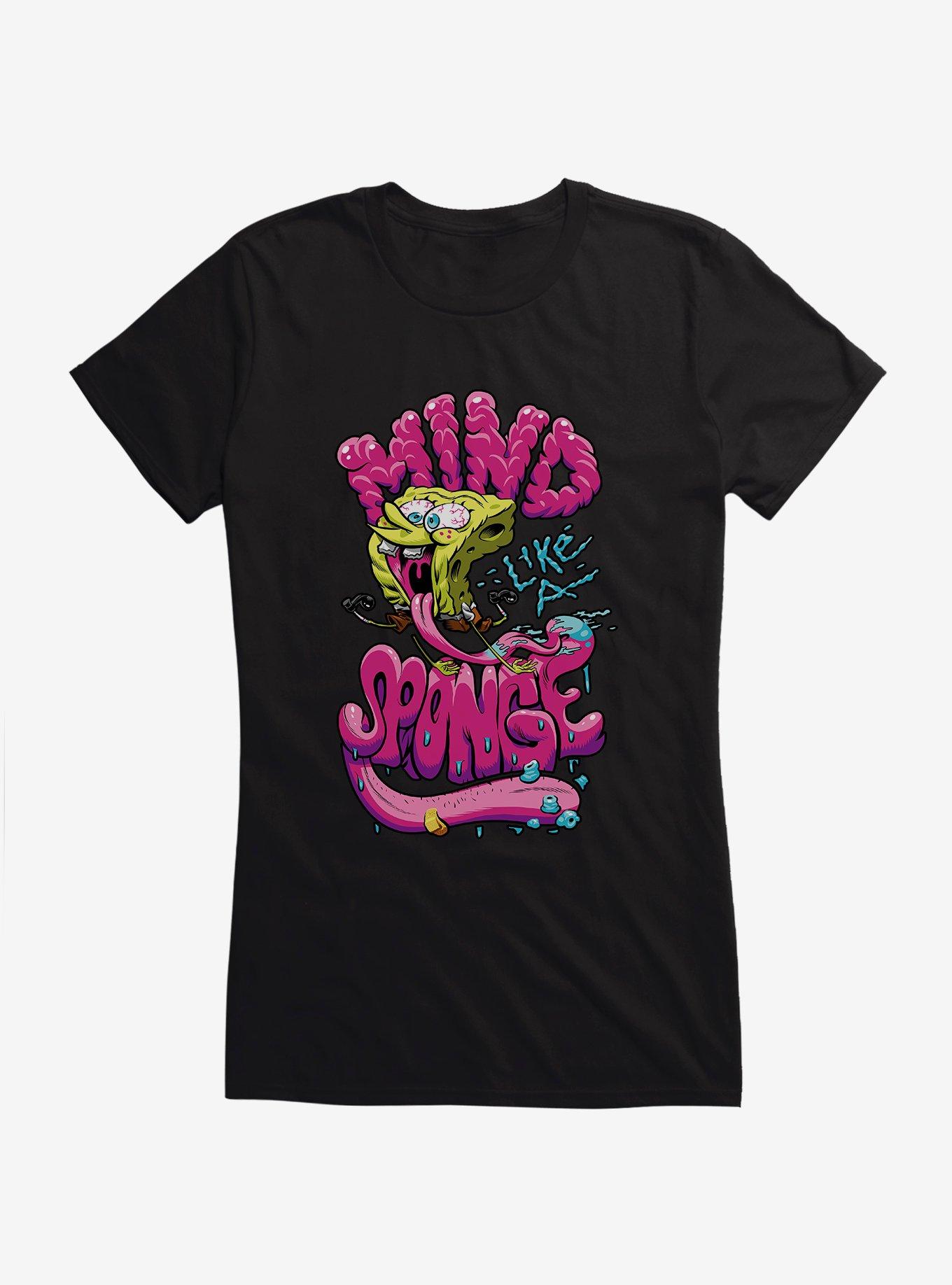 SpongeBob SquarePants Mind Like A Sponge Girls T-Shirt, , hi-res