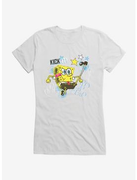 SpongeBob SquarePants Kick It Like SpongeBob Girls T-Shirt, , hi-res