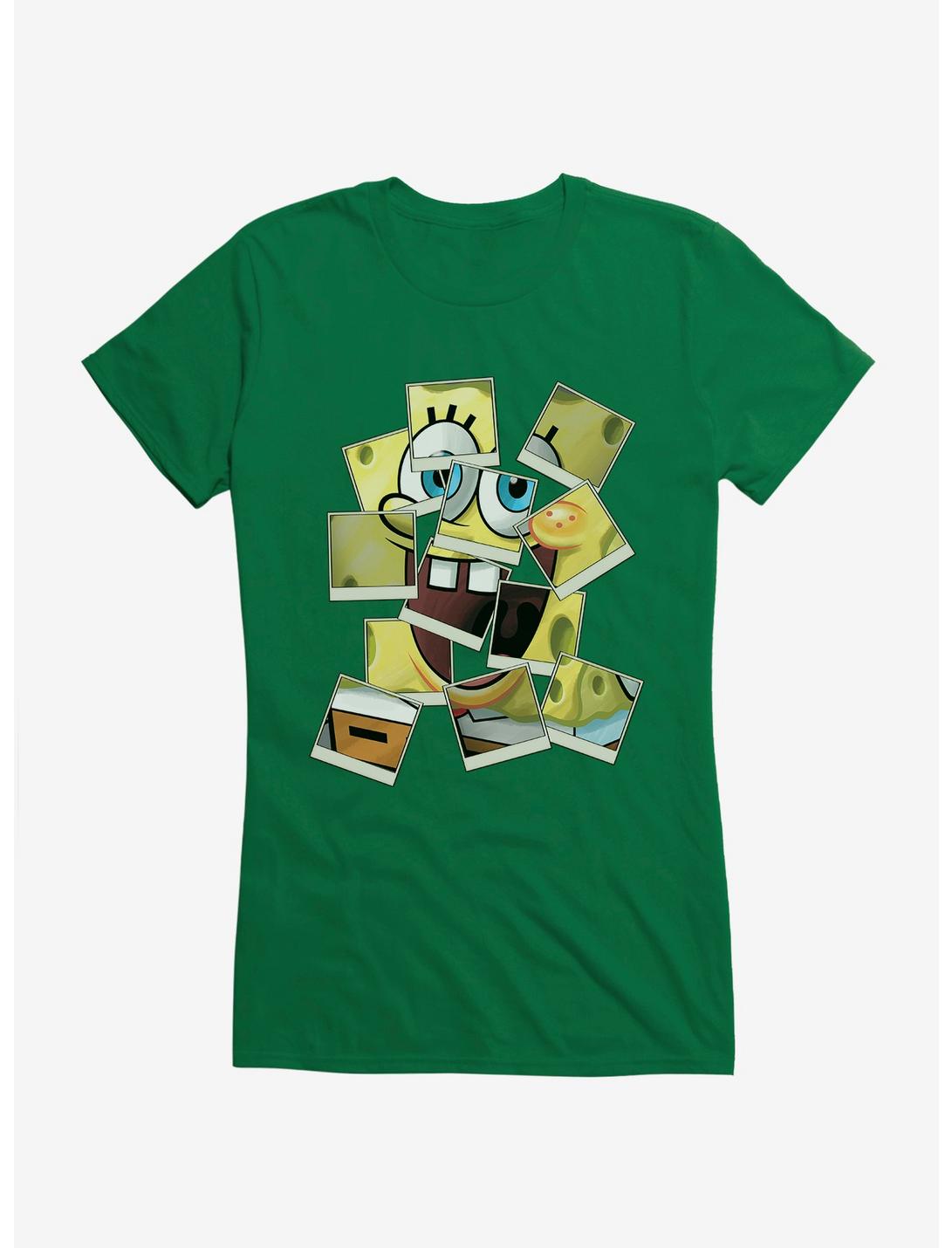 SpongeBob SquarePants Polaroid Photo Comp Girls T-Shirt, , hi-res