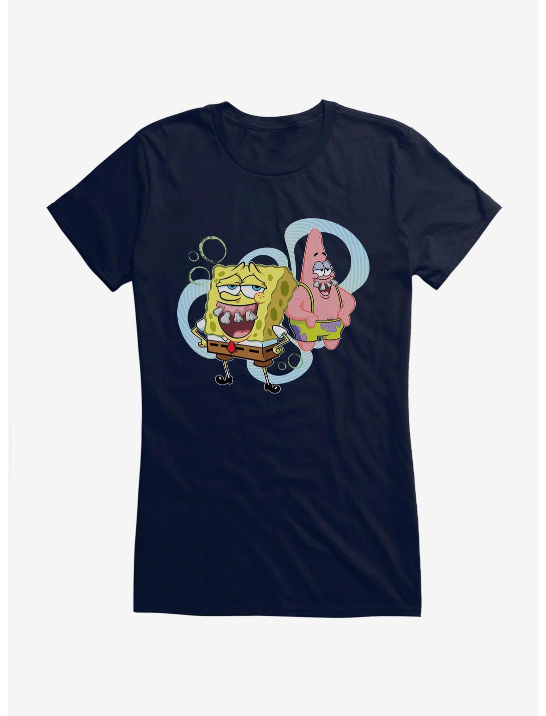 SpongeBob SquarePants Fake Teeth SpongeBob Patrick Girls T-Shirt, , hi-res