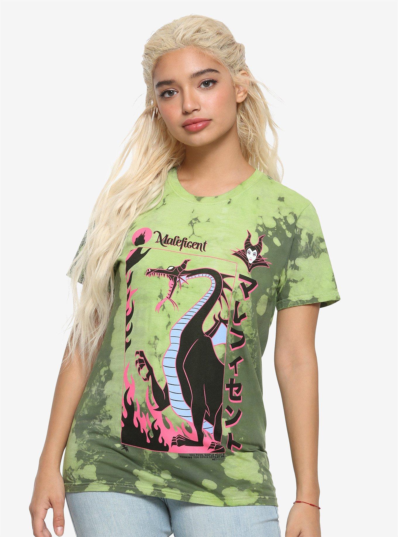 Disney Villains Maleficent Dragon Girls Tie-Dye T-Shirt, MULTI, hi-res