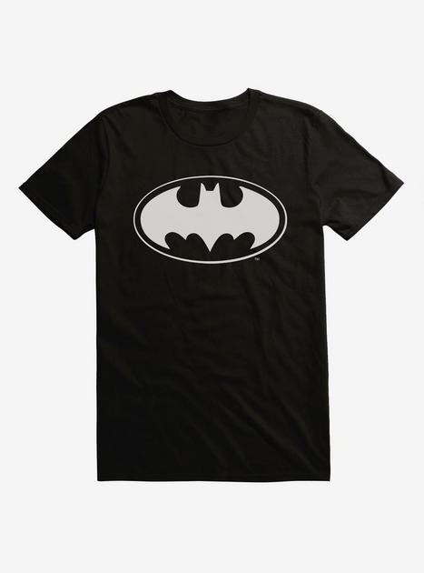 DC Comics Batman Bat Logo Black T-Shirt | BoxLunch