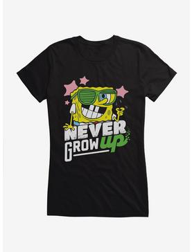 SpongeBob SquarePants Never Grow Up Girls T-Shirt, , hi-res