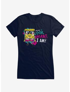 SpongeBob SquarePants Look Smart Am Smart Girls T-Shirt, , hi-res
