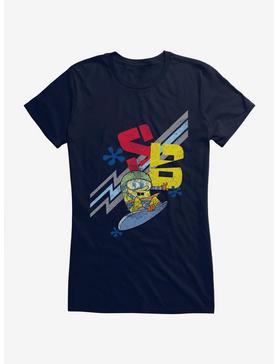 SpongeBob SquarePants Snowboarding Girls T-Shirt, , hi-res
