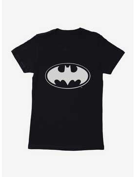 DC Comics Batman Bat Logo Womens Purple T-Shirt, , hi-res