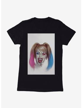 DC Comics Batman Harley Quinn Art Womens Black T-Shirt, , hi-res