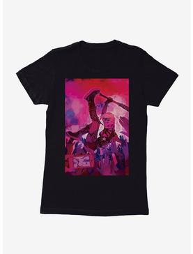 DC Comics Batman Harley Quinn Crowd Surf Womens Black T-Shirt, , hi-res