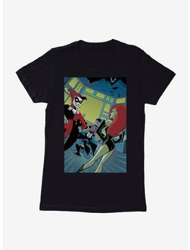DC Comics Batman Poison Ivy Harley Quinn Womens Black T-Shirt, , hi-res