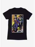 DC Comics Batman The Joker Caught Womens Black T-Shirt, BLACK, hi-res