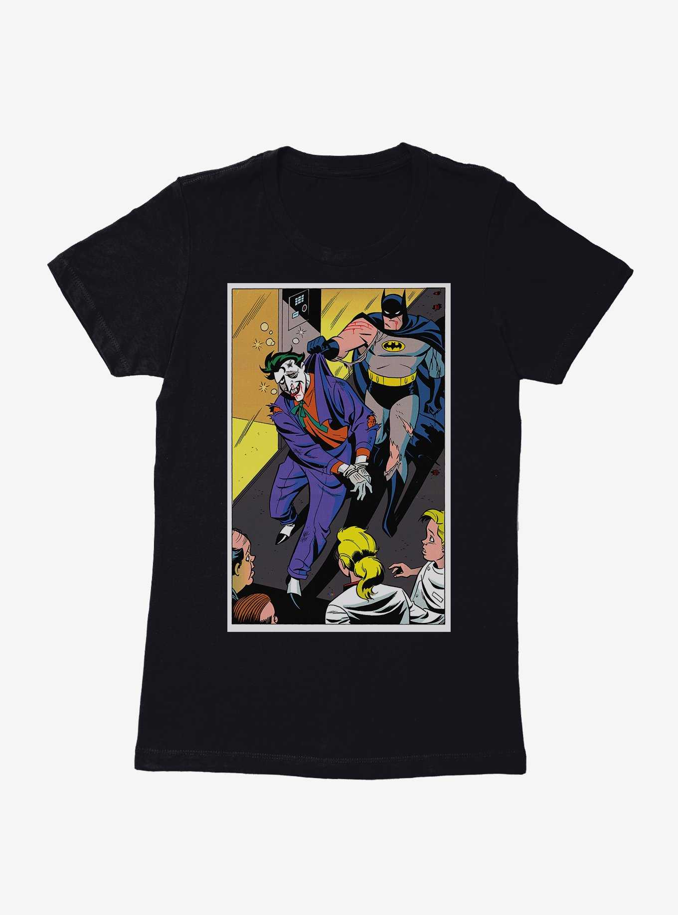 DC Comics Batman The Joker Caught Womens Black T-Shirt, , hi-res