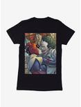 DC Comics Batman The Joker Harley Quinn Kiss Womens Black T-Shirt, , hi-res