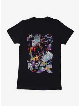 DC Comics Batman The Joker Harley Quinn Love Womens Black T-Shirt, , hi-res