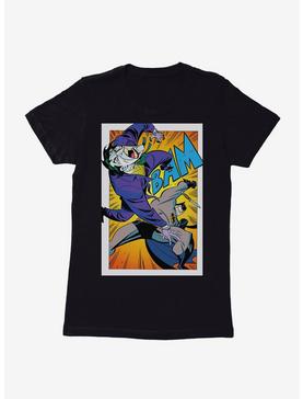 DC Comics Batman The Joker Punch Womens Black T-Shirt, , hi-res