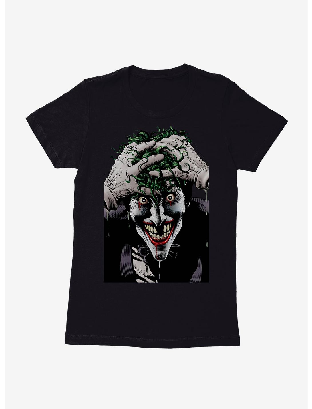 DC Comics Batman The Joker The Killing Joke Womens Black T-Shirt, BLACK, hi-res